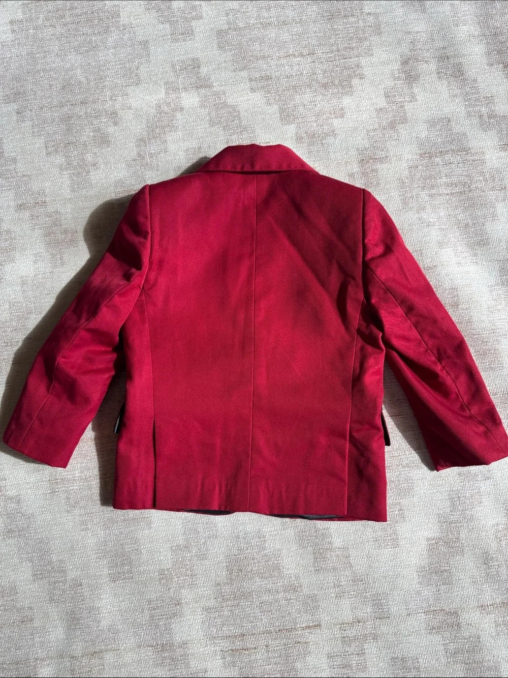 Itty Bitty Toes Toddler size 2 Red and Black Wedding Holiday Church Suit